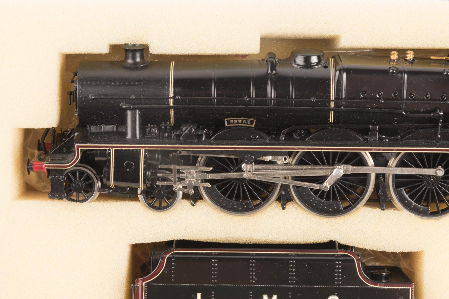 A Britrail brass OO LMS Jubilee Class 5XP 4-6-0 tender locomotive. Hawke, RN5652, factory painted - Image 2 of 2