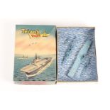 Tri-ang Minic 1:1200 scale Royal Navy Carrier Task Force gift set (M893). Comprising 4 naval