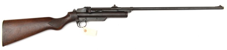 An early final model .177” Webley Service air rifle Mk II with safety catch, numbers 2062 on frame