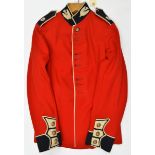 A post 1902 Scots Guards OR’s scarlet tunic, VGC (missing shoulder strap buttons)