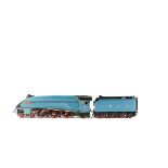 An impressive and fully detailed finescale O gauge 2-rail electric LNER Class A4 4-6-2 tender