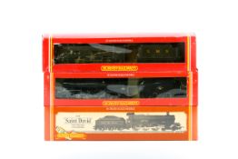 3 Hornby Railways tender locomotives. An LMS class 8F 2-8-0 RN8193 R315 in unlined black livery. A