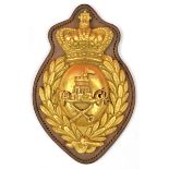 A Vic officer’s martingale badge for the Military Knights of Windsor, the device depicting Windsor