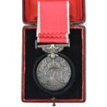 British Empire Medal for Meritorious Service, civil issue, Geo VI first type (Dereck H. Moseley)