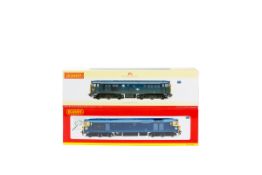 2 Hornby Railways diesel locomotives. A BR class 31A-1-A diesel electric in weathered Rail Blue