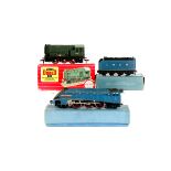 2 Hornby Dublo locomotives. A 3-rail LNER class A4 4-6-2 tender locomotive 'Sir Nigel Gresley'