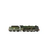 Ludlows of Bolton O gauge 2-rail electric BR rebuilt Royal Scot Class 4-6-0 tender locomotive '