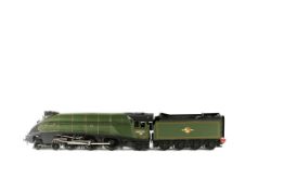 An impressive O gauge finescale 2-rail electric BR Class A4 4-6-2 tender locomotive 'Mallard' RN
