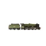 An impressive finescale Lee Marsh Models O gauge 2-rail electric BR Jubilee Class 4-6-0 tender