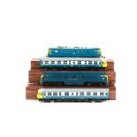 3 Liliput OO model railway. Including a BR Class 81 (AL1) Bo-Bo electric locomotive. RN E3001 in