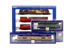 3 Lima items. A sealed 'set' comprising 2 BR Bo-Bo type 1 diesel locomotives. D8020 and D8163.