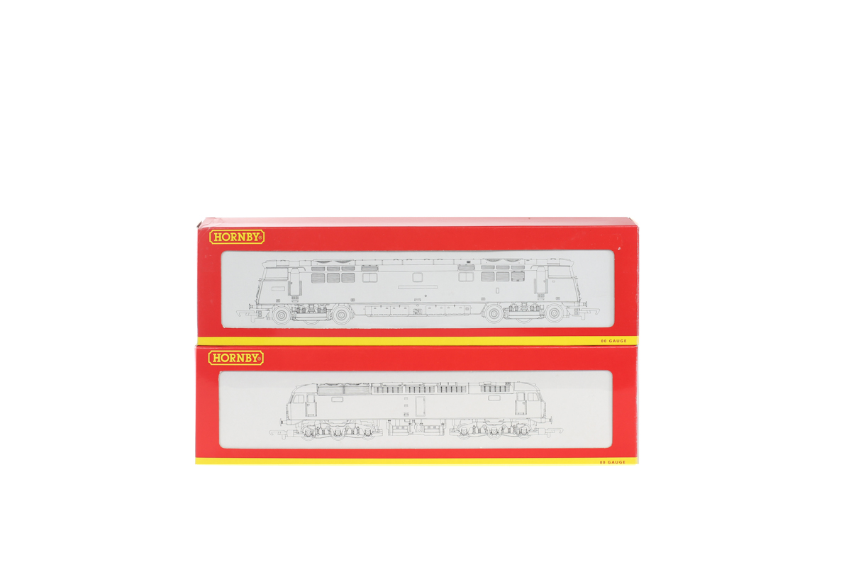 2 Hornby Railways Co-Co diesel electric locomotives. A Direct Rail Services class 47 RN47501 R2353