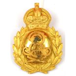 A Edward VII martingale badge for a General officer. GC.