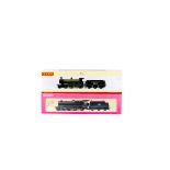 2 Hornby Railways steam locomotives. A Southern class T9 4-4-0 tender locomotive RN2711 R2711 in