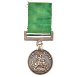 Northumberland Fusiliers: 5th Foot Order of Merit, silver example of post 1836 type (edge