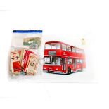 A quantity of bus and coach related maps, paintings and prints. 25+ LT Central Area bus maps,