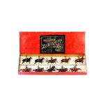 A Britains Types of the British Army Set No.51 2-set display box: c. 1903 to 1909 - 11th. Hussars -