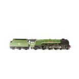 An impressive finescale O gauge 2-rail electric BR Coronation Class 4-6-2 tender locomotive 'City of