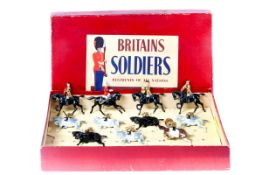 Britains The Band of the Lifeguards Set No.101. c. 1953 to 1965. 1 Tuba player missing. No