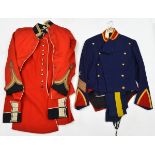 A Coldstream Guards OR’s scarlet tunic, GC (buttons replaced or missing); an infantry officer’s