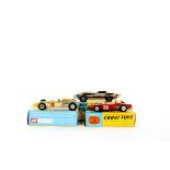 3 Corgi Toys. A Cooper-Maserati F1 (159) in yellow and black, RN3, with instructions and inner