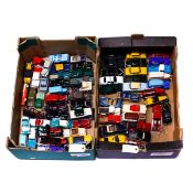A quantity of American Vehicles. Approx 65 1/43 scale American Cars by ERTL, Vitese, Solido, Road