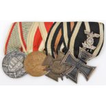 A group of 4 Imperial German/Third Reich medals: Austro Hungarian 1914-1918 War Medal, Tirol 1914-18