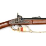 **A good .577” Parker Hale P53 Enfield 3 band percussion rifle, c 1970s, number 1869, 55” overall,