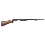A .22” BSA Lincoln Jeffries underlever air rifle, number 6174 (1906), 43¾” overall, barrel 19½”, the