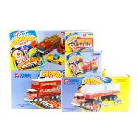 9 Corgi Classics Chipperfields Circus series. Vehicle set (31703) comprising Land Rover, Morris