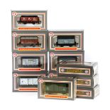 19 Wrenn Railways Freight Wagons. Including Private owner covered and open wagons and box vans