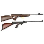 A .22” BSA Buccaneer break action air rifle, c 1977-81, number DA 03934 with chrome plated metalwork