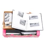 A quantity of railway photographs and postcards (approx 700+). Contained within 7 ring binders and