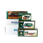 A quantity of Eddie Stobart related vehicles by Atlas, Corgi and Oxford. Including Atlas: 2x Stobart