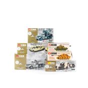 14 Corgi Military Vehicles. British Army Land Rover and trailer. Soldier Soldier Bedford MK high