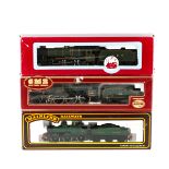 7x OO gauge railway locomotives by various makes. 3x Mainline Railways; a GWR Manor Class 4-6-0