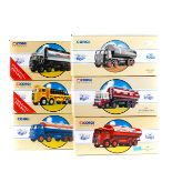 10 Corgi commercial vehicles. Foden Tanker, Regent (97970). Foden tanker, Hovis (97952). ERF Tanker,