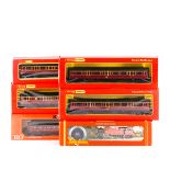 A quantity of Hornby and Rivarossi model railway. An LMS Class 4P 2-6-4 tank locomotive (R055)