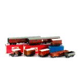 12 Hornby Dublo Railway. 4 Super Detail bogie passenger coaches - 3 BR Eastern Region Passenger