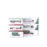 41 Eddie Stobart Series vehicles by Atlas Editions. Including; Scania horse boxes, Executive