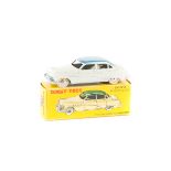 French Dinky Toys Buick Roadmaster (24V). A rare example in ivory with light metallic blue roof,
