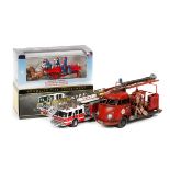 A quantity of fire service related vehicles etc. by various makes. Including; Code 3 Collectables