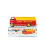 Dinky Supertoys A.E.C. Tanker (991). In red and yellow 'SHELL CHEMICALS' livery, with yellow