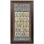 5 sets cigarette cards: Players “Cycling” (in album), “Cricketers 1934” and “Derby and Grand