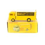 French Dinky Toys Demenageur Simca 'CARGO' (33AN). A scarce 'BAILLY' example in bright yellow with