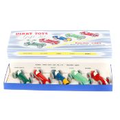 A very nicely restored Dinky Toys Gift Set No.249 Racing Cars. As the original set - Cooper