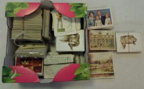 Approximately 1,000 large size cigarette cards, some part sets. Mostly Players. GC