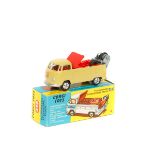 A Corgi Toys Volkswagen Breakdown Truck (490). An example in light olive green with red interior and