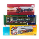 3 Corgi articulated trucks. Volvo FH General Purpose Tanker - 'Mansel Davies & Son Ltd' AN14001.