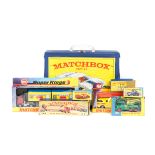 A Matchbox Collectors Case etc. To contain 48 examples, contains 29 mostly Matchbox including